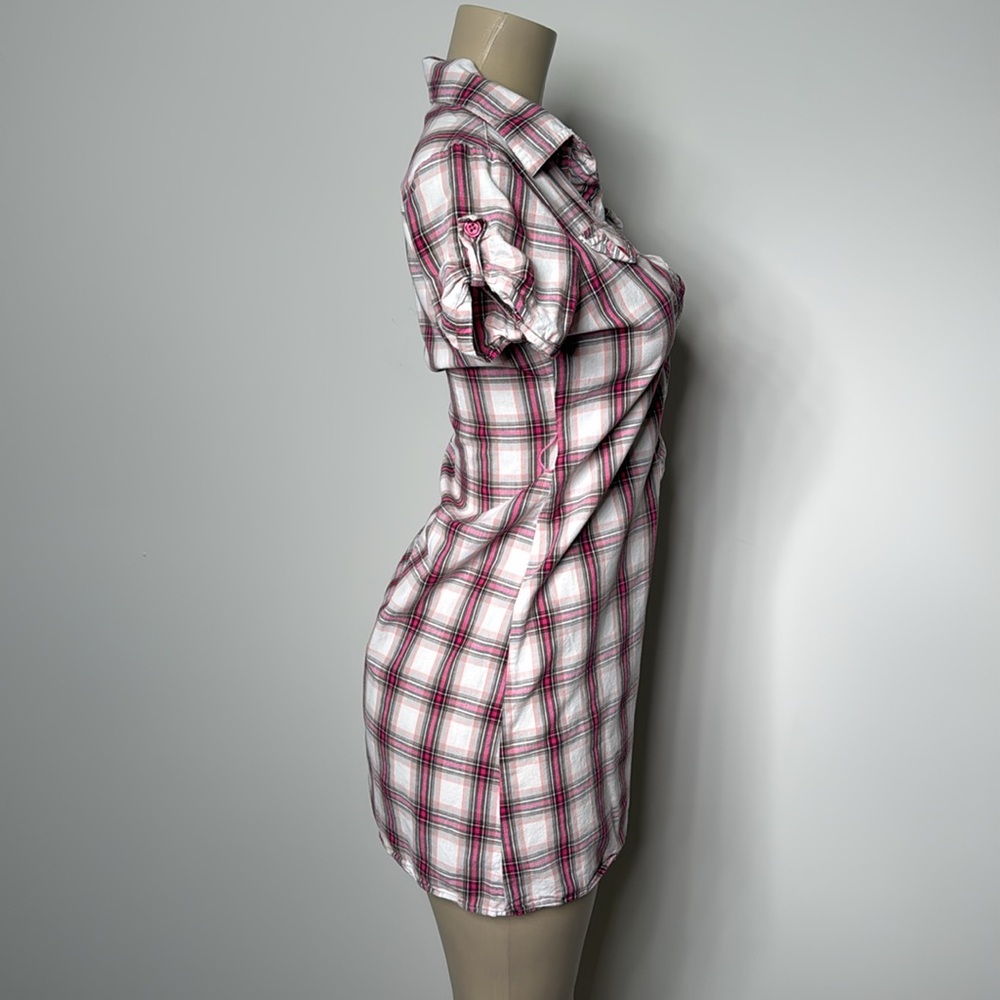 L.E.I small plaid dress - Picture 3 of 5